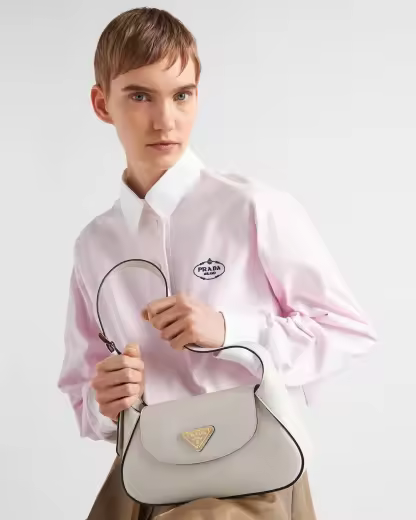 Small leather shoulder bag