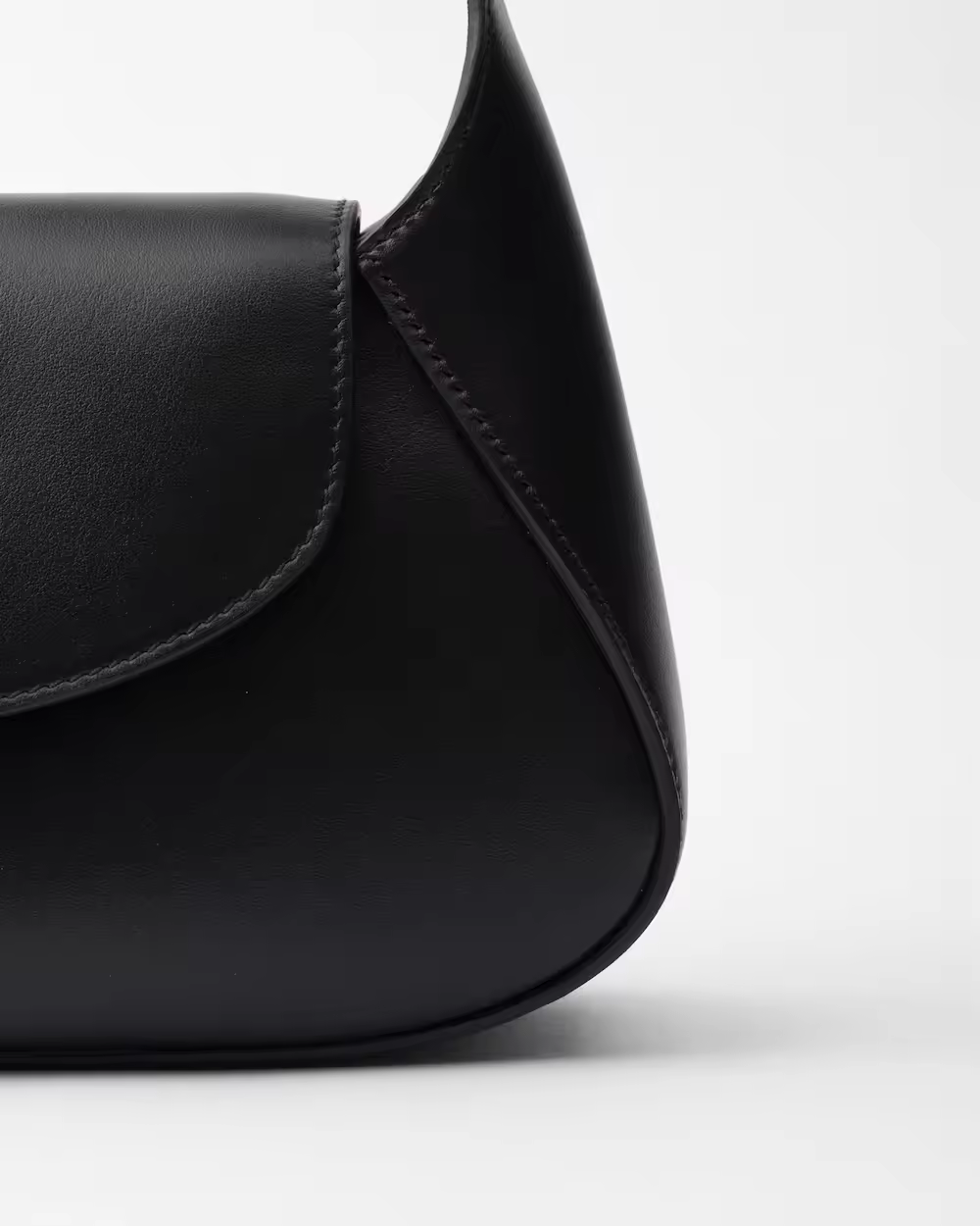 Small leather shoulder bag