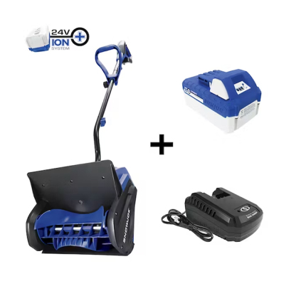 💝Thanksgiving limited time clearance 💥Snow Joe 24V Cordless Rechargeable 11" Snow Thrower & Cover