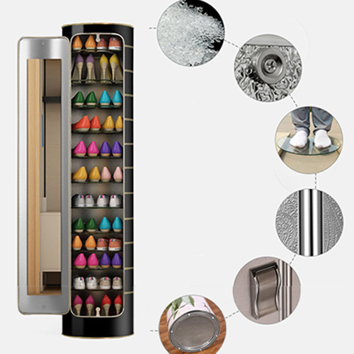 🚀Last Day Special Sale 60% OFF🔥Intelligent Sterilization Rotating Shoe Cabinet💥Buy 1 Get 1 Free💥