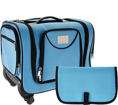 💝Last day to buy 2 and save 30% 💝Weekender Bag with Set of 2 Snap-In Toiletry Case