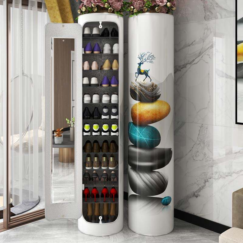 🚀Last Day Special Sale 60% OFF🔥Intelligent Sterilization Rotating Shoe Cabinet💥Buy 1 Get 1 Free💥