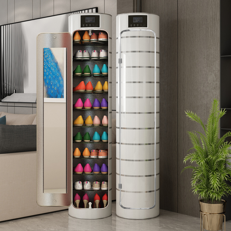 🚀Last Day Special Sale 60% OFF🔥Intelligent Sterilization Rotating Shoe Cabinet💥Buy 1 Get 1 Free💥