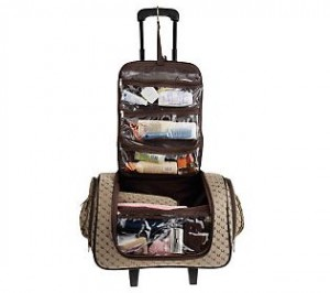 💝Last day to buy 2 and save 30% 💝Weekender Bag with Set of 2 Snap-In Toiletry Case