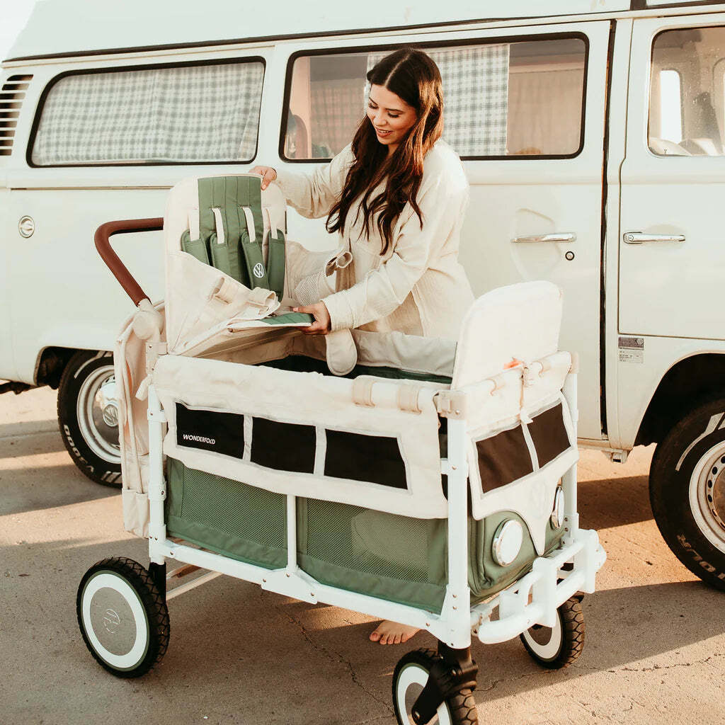 VW4 Volkswagen Stroller Wagon (Green - Blue) ✅