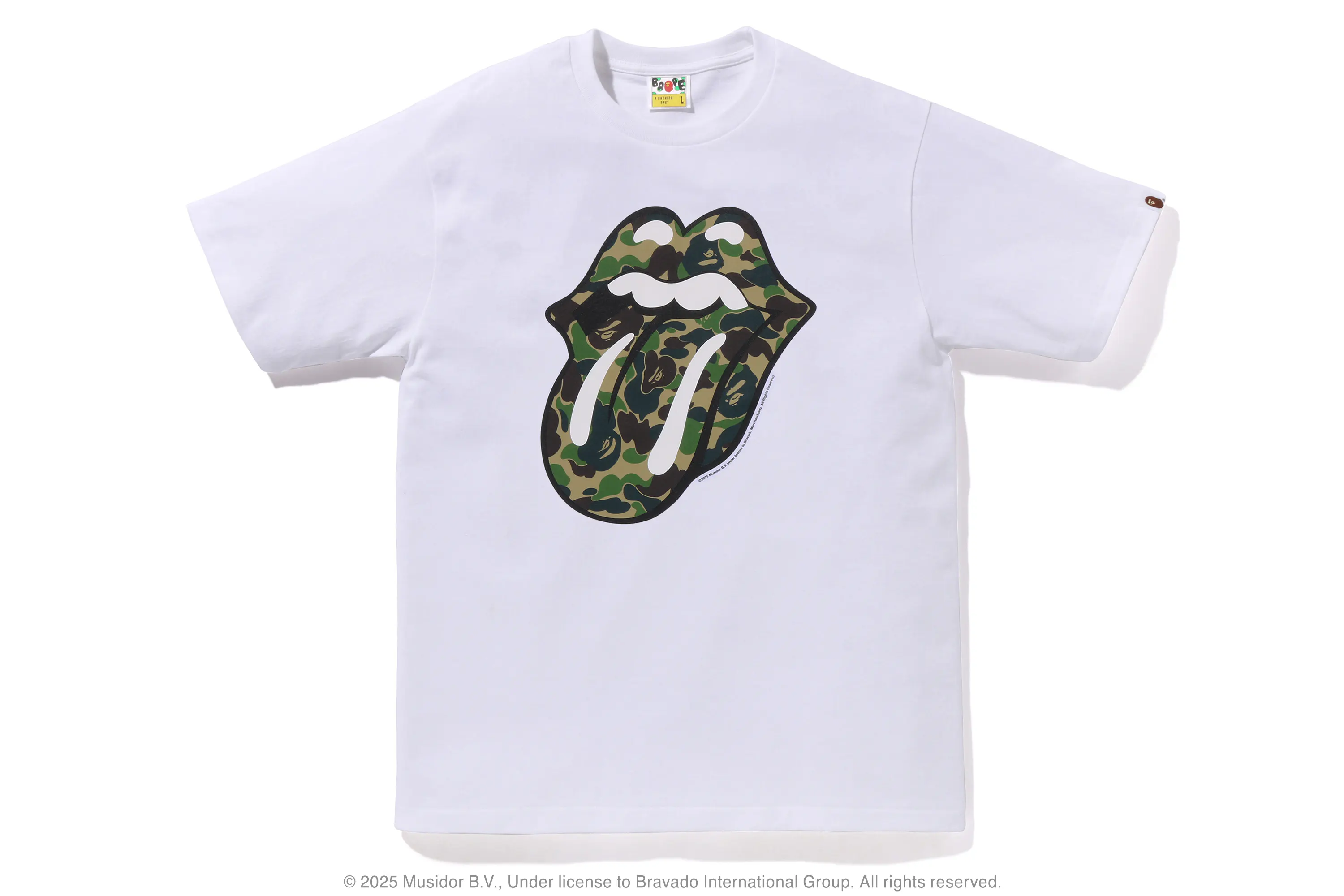 A BATHING APE®︎ × Rolling Stones Tee Tシャツ ユニセックス