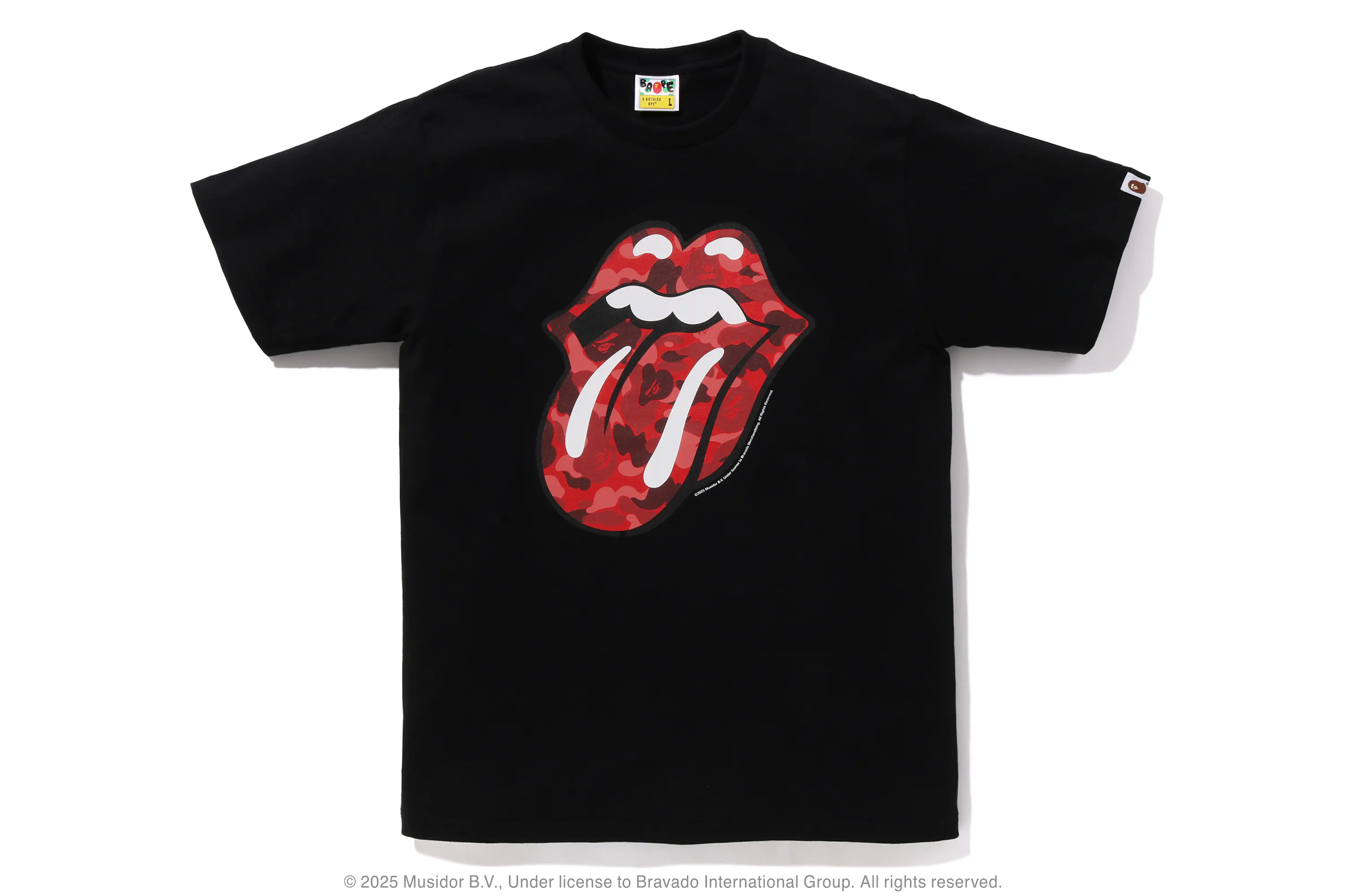 A BATHING APE®︎ × Rolling Stones Tee Tシャツ ユニセックス
