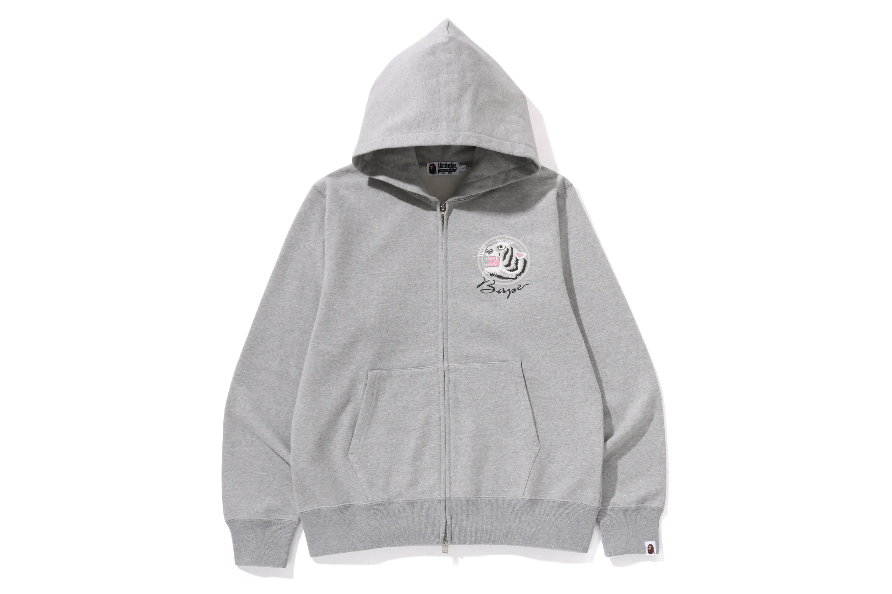 A BATHING APE® 日本限定 お土産 タイガー お土産 ZIP HOODIE ユニセックス