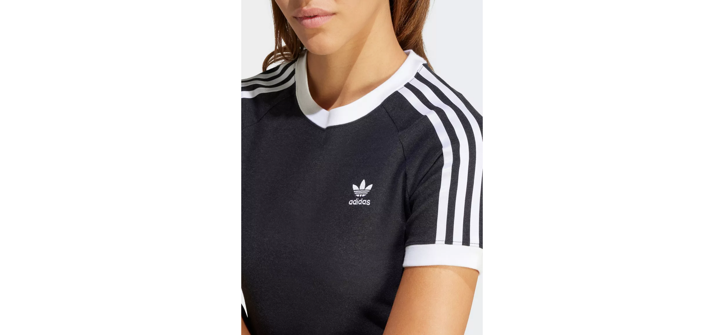 Three Stripe Crew Neck T-Shirt by adidas Originals