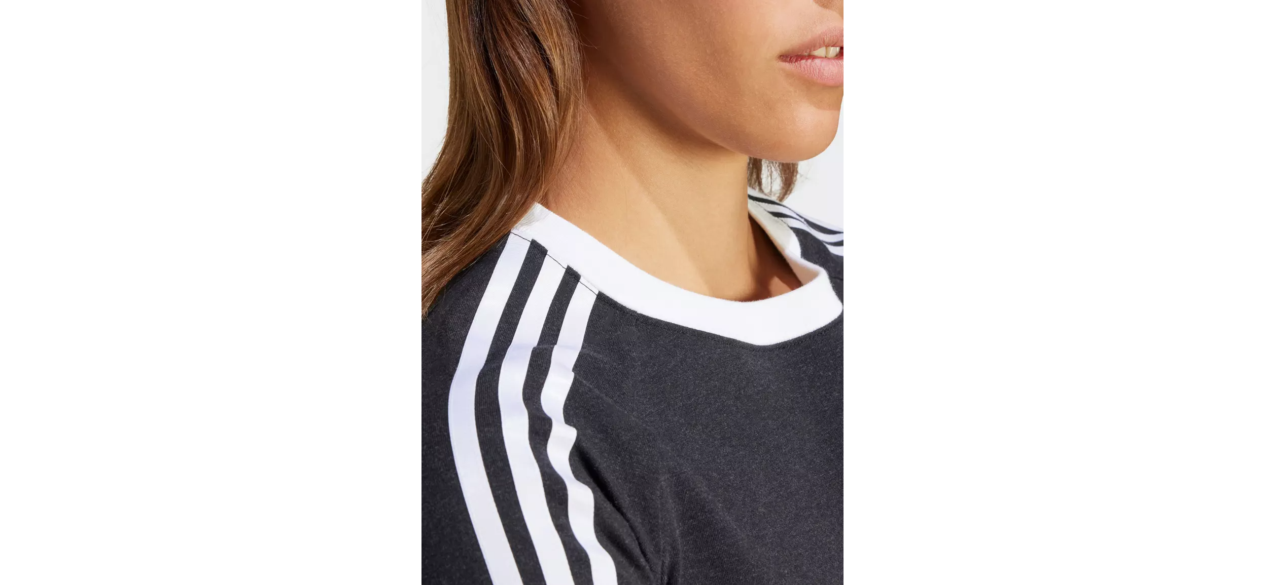 Three Stripe Crew Neck T-Shirt by adidas Originals