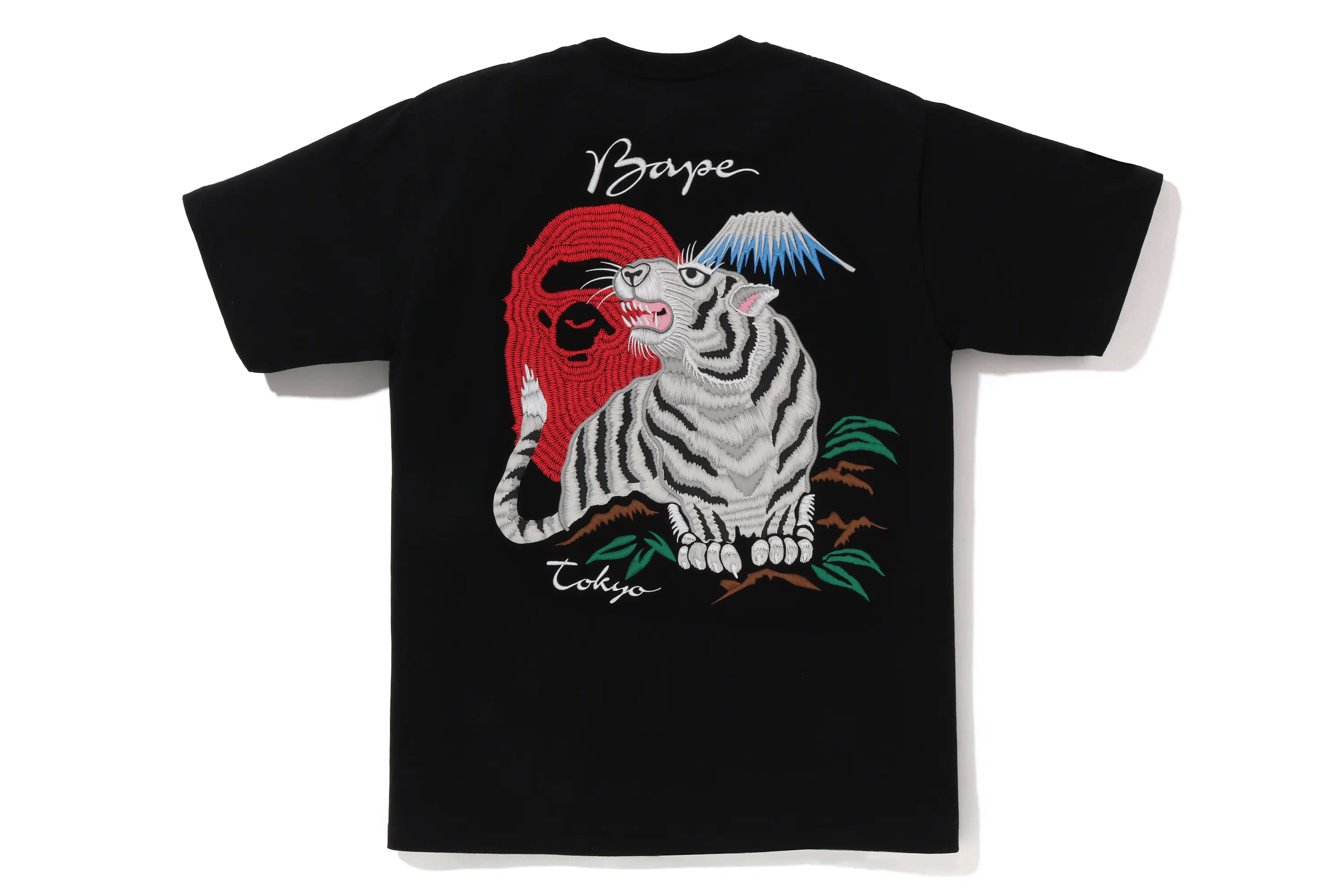 A BATHING APE® 日本限定 お土産 タイガー 記念Tシャツ ユニセックス