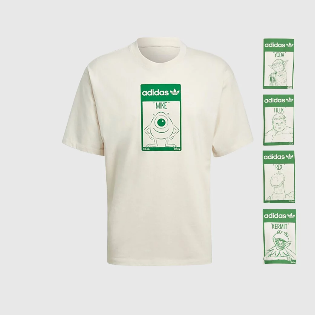 ADIDAS X DISNEY ディズニー共同ブランド 半袖Tシャツ