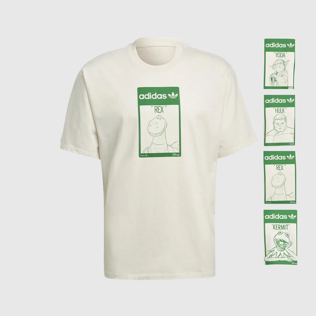 ADIDAS×DISNEY ディズニー連名 半袖 Hugable Dragon Tシャツ