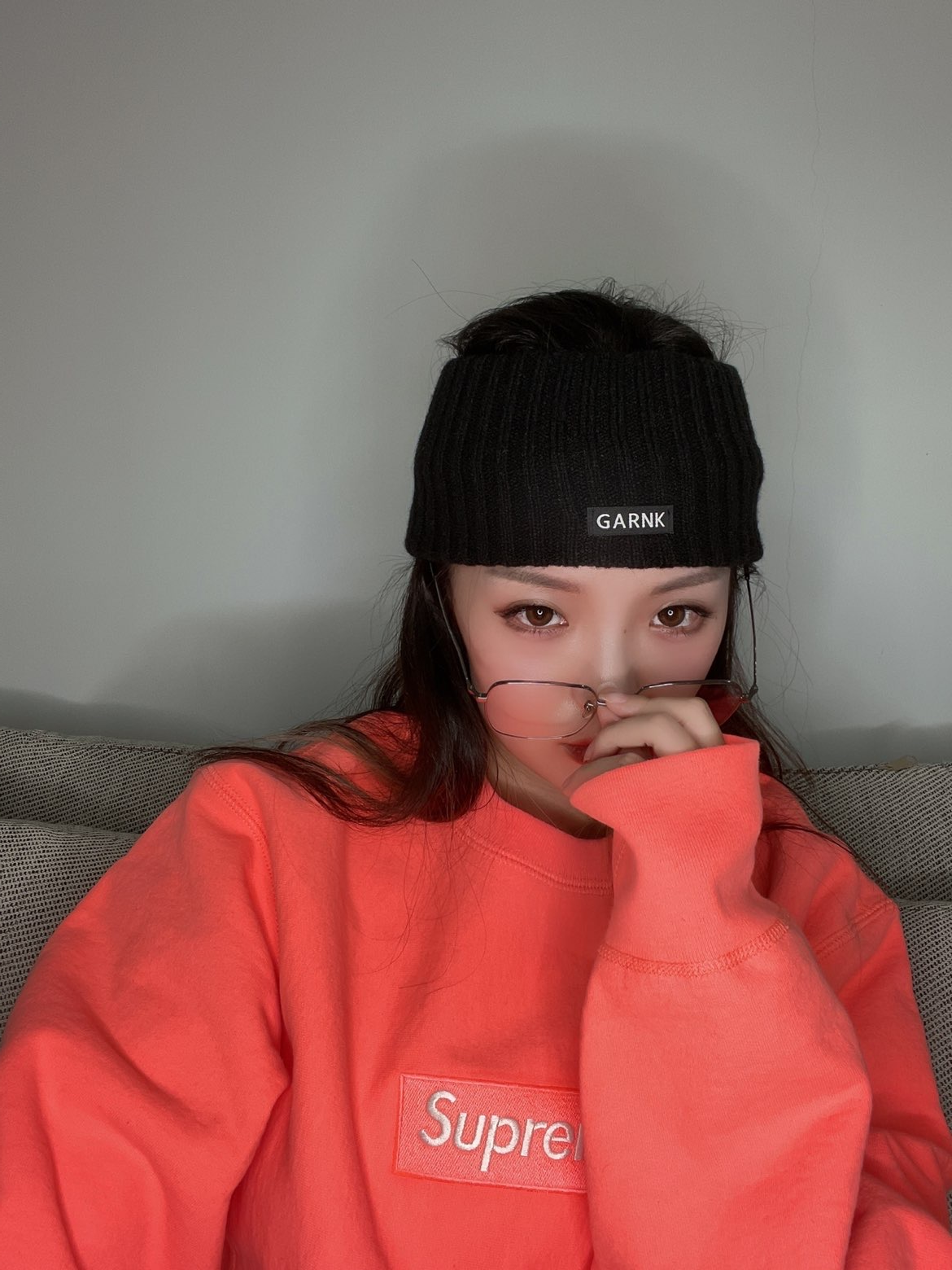 Supreme 18FW Box Logo Crewneck