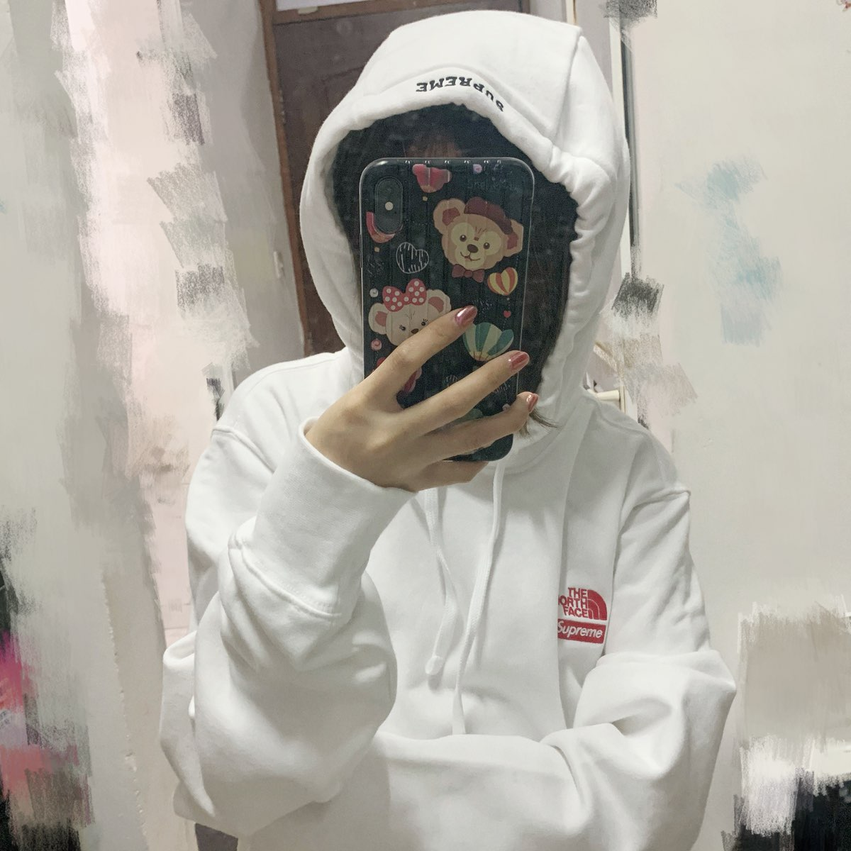 Supreme®/The North Face® 19FW Statue of Liberty Hooded Sweatshirt