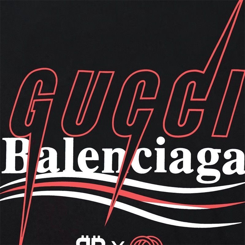 【GUCCI x BALENCIAGA公式旗艦店】男女兼用 Tシャツ ご好評に付き再入荷！
