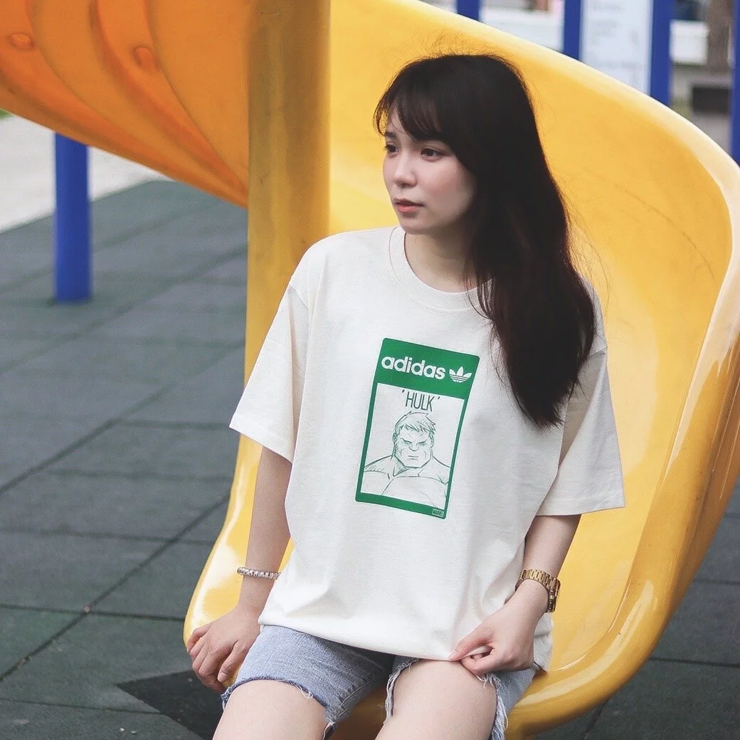 ADIDAS x DISNEY ディズニー共同ブランド 半袖ハルクTシャツ