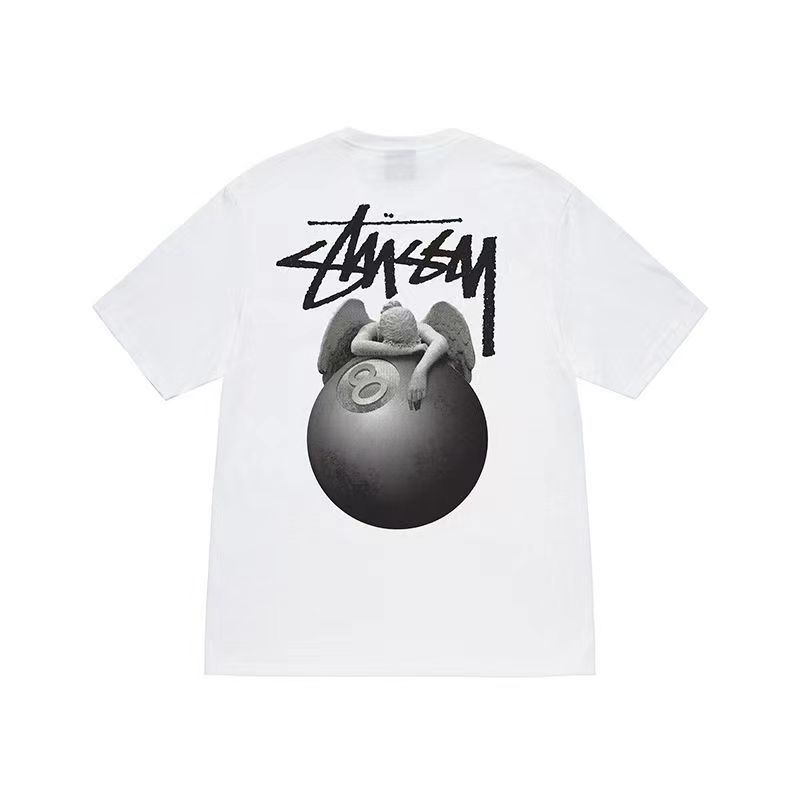 STUSSY Angel series men's and women's T-shirts
