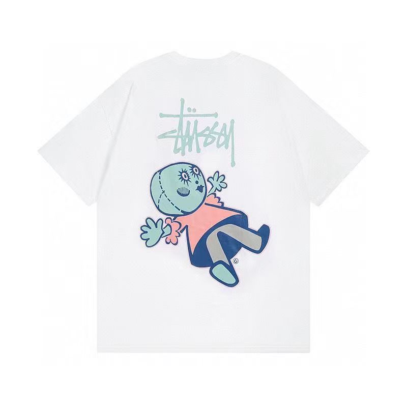 STUSSY cursed doll series T-shirt