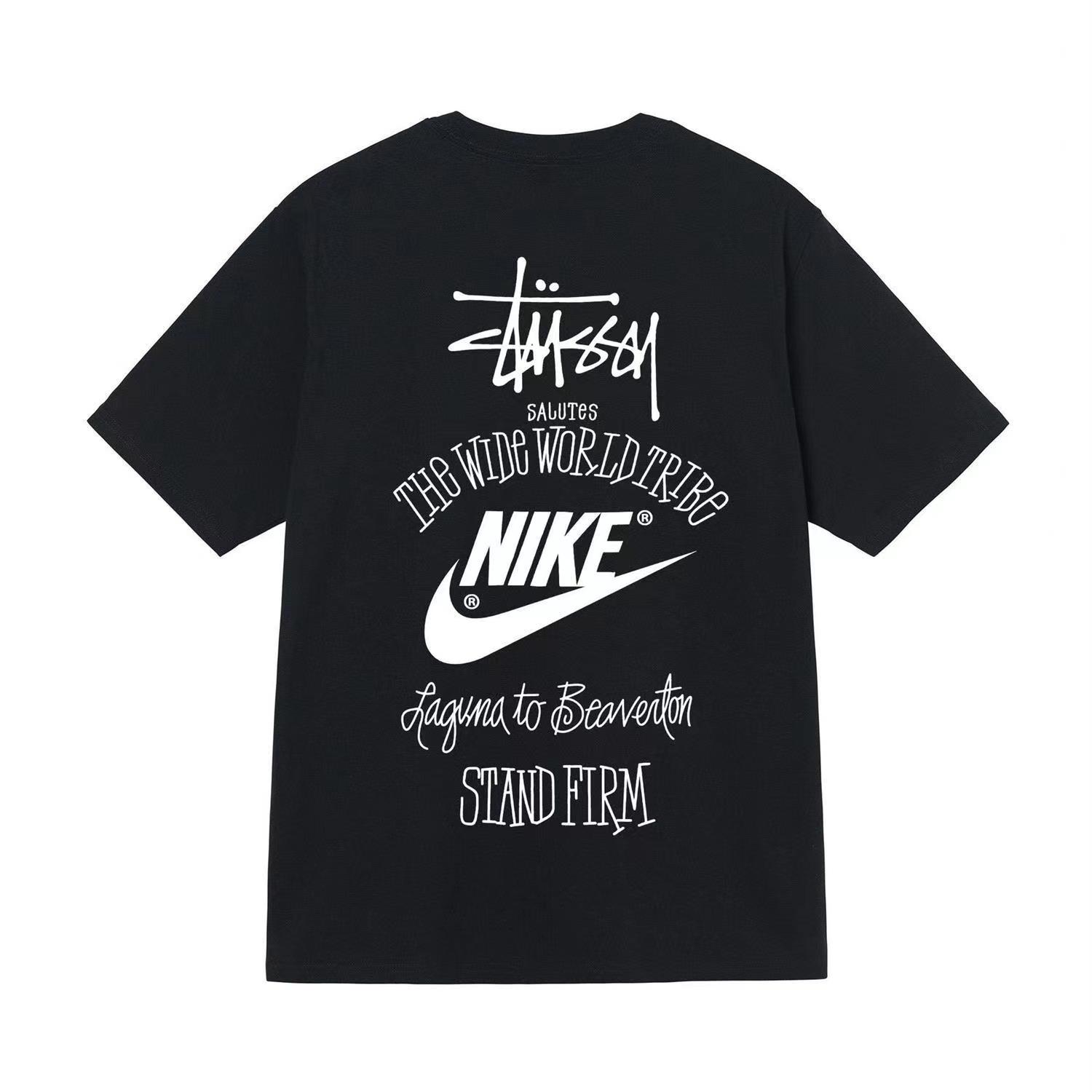 STUSSY NIKE joint graffiti T-shirt