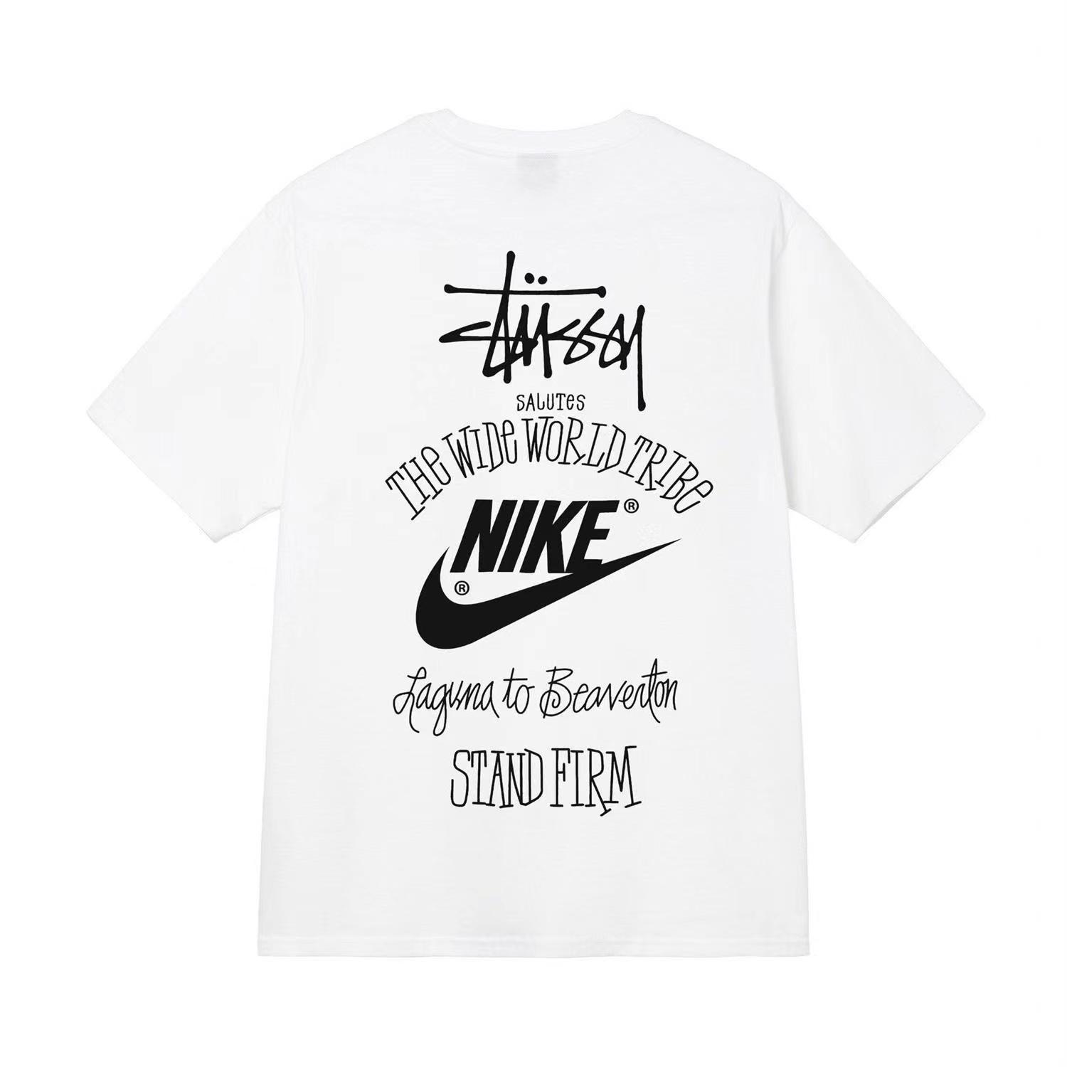 STUSSY NIKE joint graffiti T-shirt