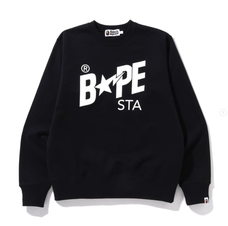 BAPE Fashion Casual Round Neck Long Sleeve