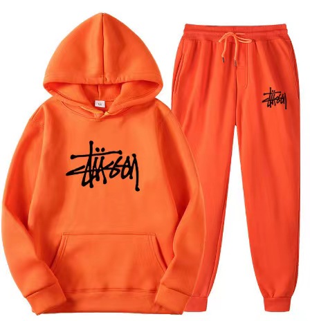【春の期間限定割引価格】 STUSSY casual 2-piece set 【top + pants】（ユニセックス）