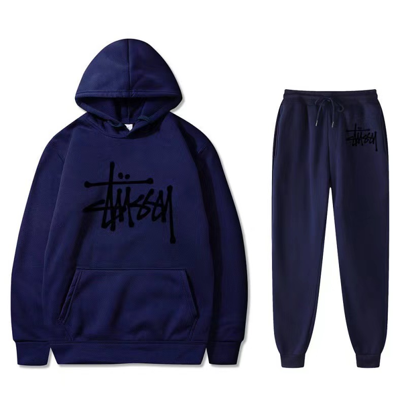 【春の期間限定割引価格】 STUSSY casual 2-piece set 【top + pants】（ユニセックス）