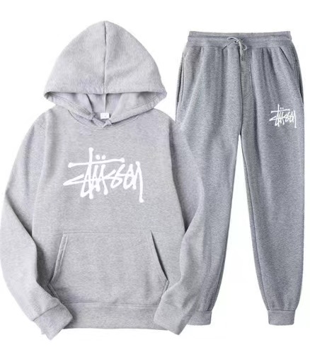 【春の期間限定割引価格】 STUSSY casual 2-piece set 【top + pants】（ユニセックス）