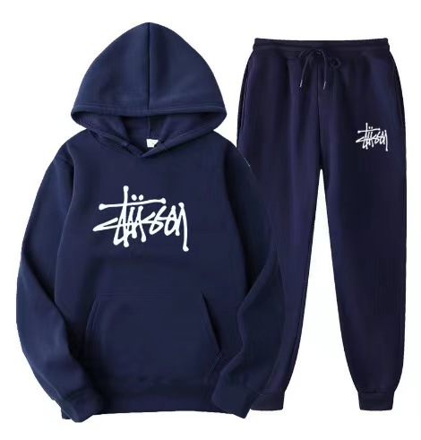 【春の期間限定割引価格】 STUSSY casual 2-piece set 【top + pants】（ユニセックス）