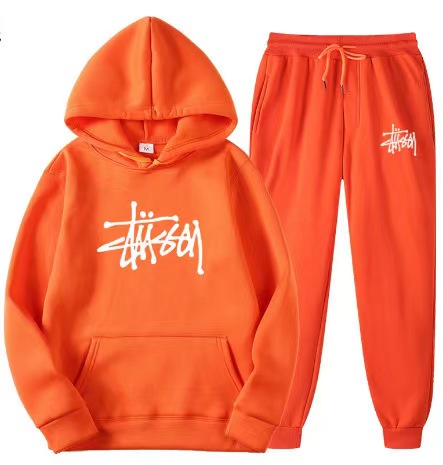 【春の期間限定割引価格】 STUSSY casual 2-piece set 【top + pants】（ユニセックス）