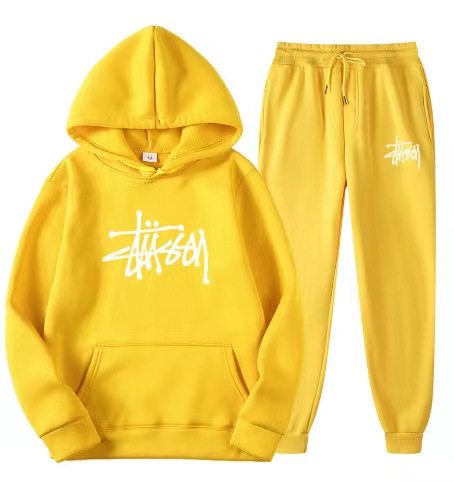 【春の期間限定割引価格】 STUSSY casual 2-piece set 【top + pants】（ユニセックス）