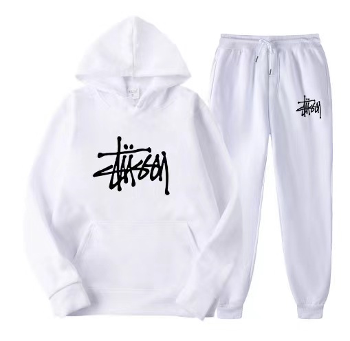 【春の期間限定割引価格】 STUSSY casual 2-piece set 【top + pants】（ユニセックス）