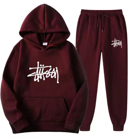【春の期間限定割引価格】 STUSSY casual 2-piece set 【top + pants】（ユニセックス）