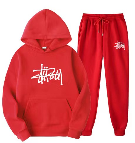 【春の期間限定割引価格】 STUSSY casual 2-piece set 【top + pants】（ユニセックス）
