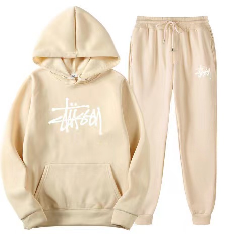 【春の期間限定割引価格】 STUSSY casual 2-piece set 【top + pants】（ユニセックス）