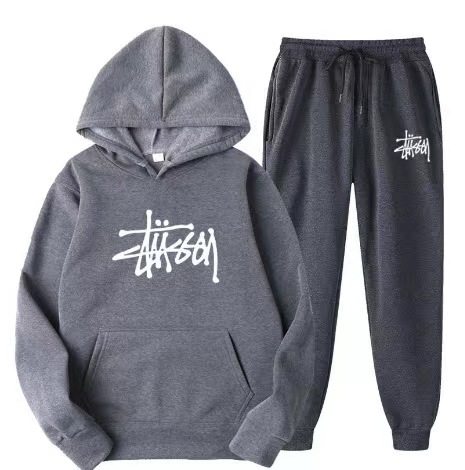 【春の期間限定割引価格】 STUSSY casual 2-piece set 【top + pants】（ユニセックス）