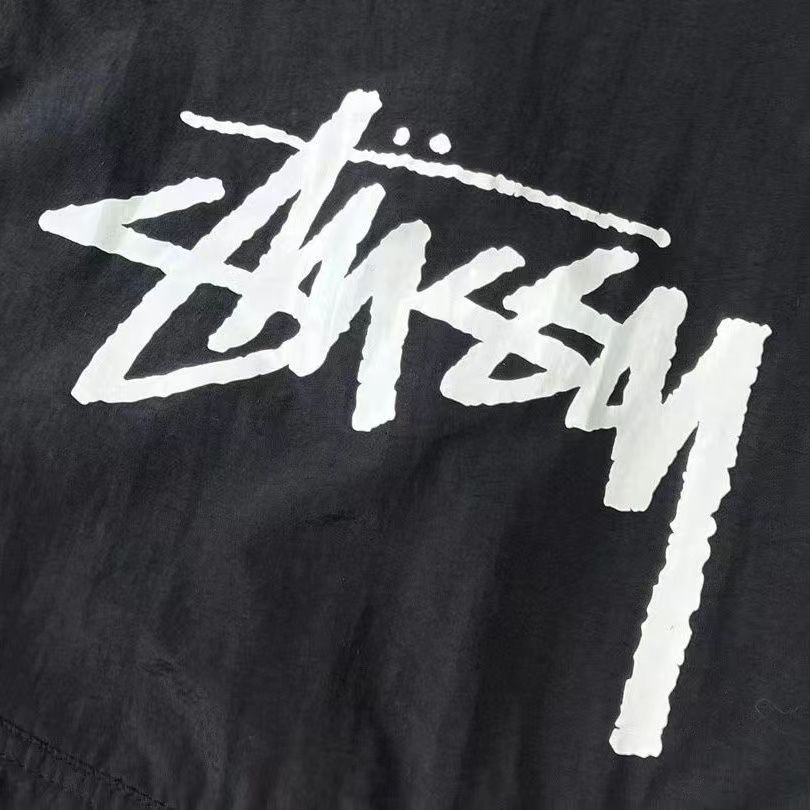 春秋Stussyカジュアル男女薄手ジャケット