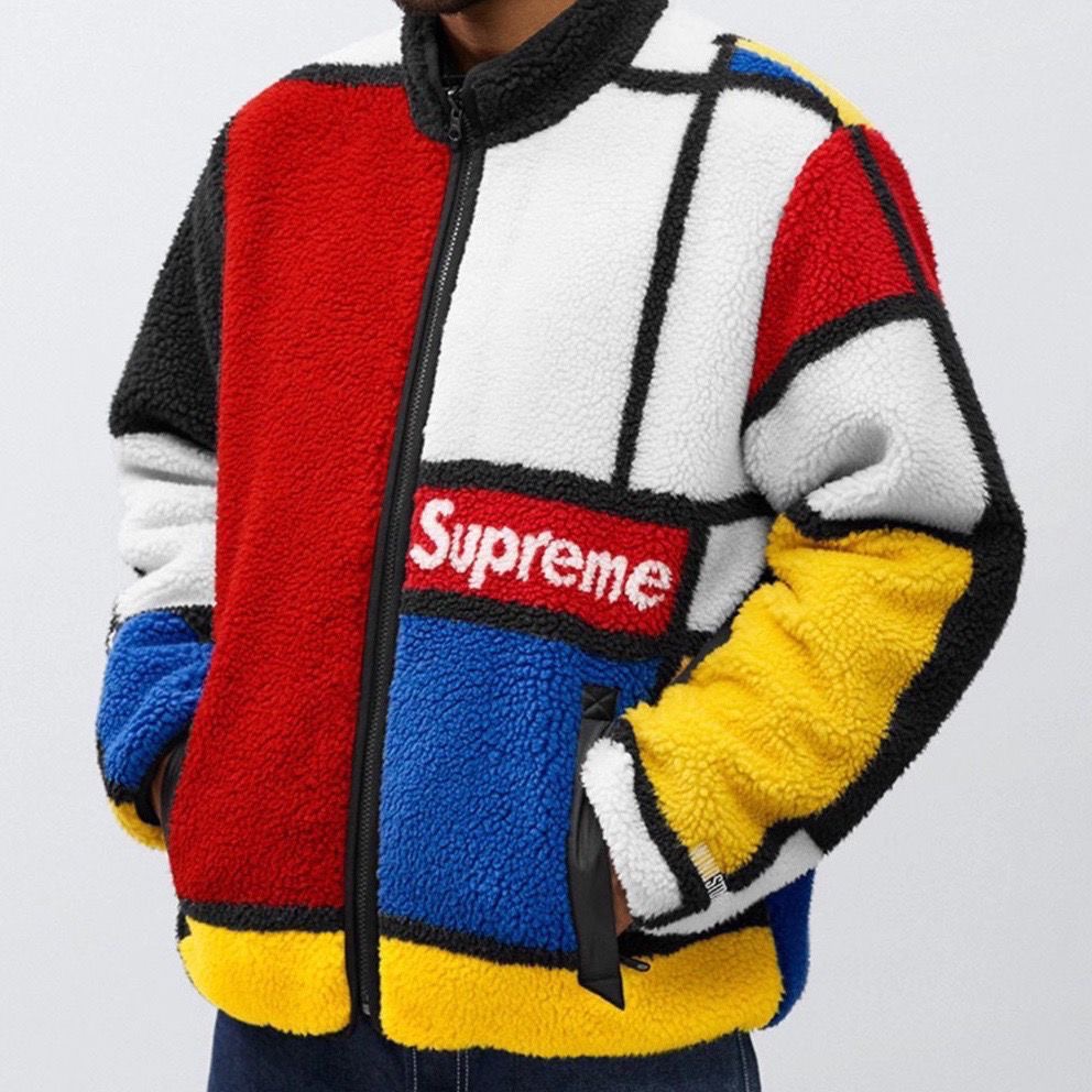 ★Supreme★送関込★アメリカでも入手困難な一品★Reversible Colorblocked Fleece