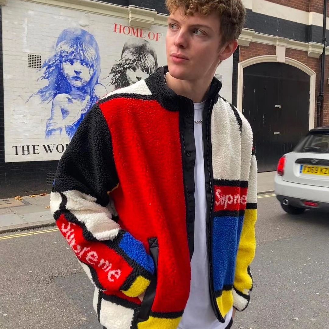 ★Supreme★送関込★アメリカでも入手困難な一品★Reversible Colorblocked Fleece