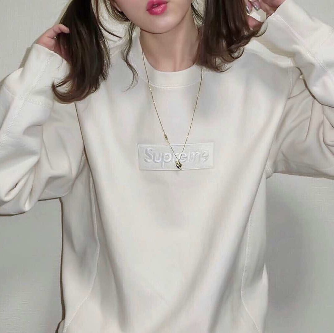 Supreme 18FW Box Logo Crewneck