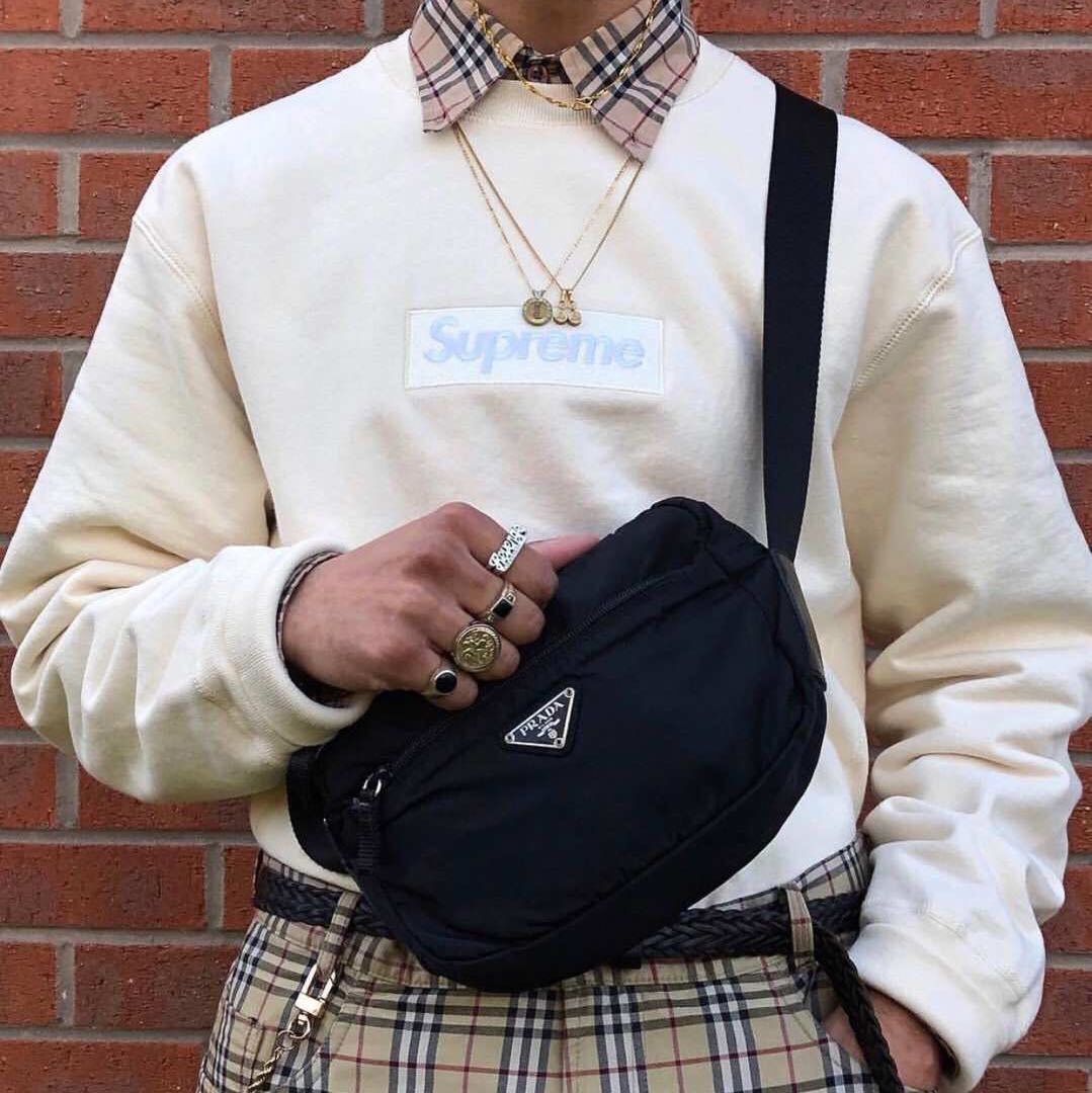 Supreme 18FW Box Logo Crewneck