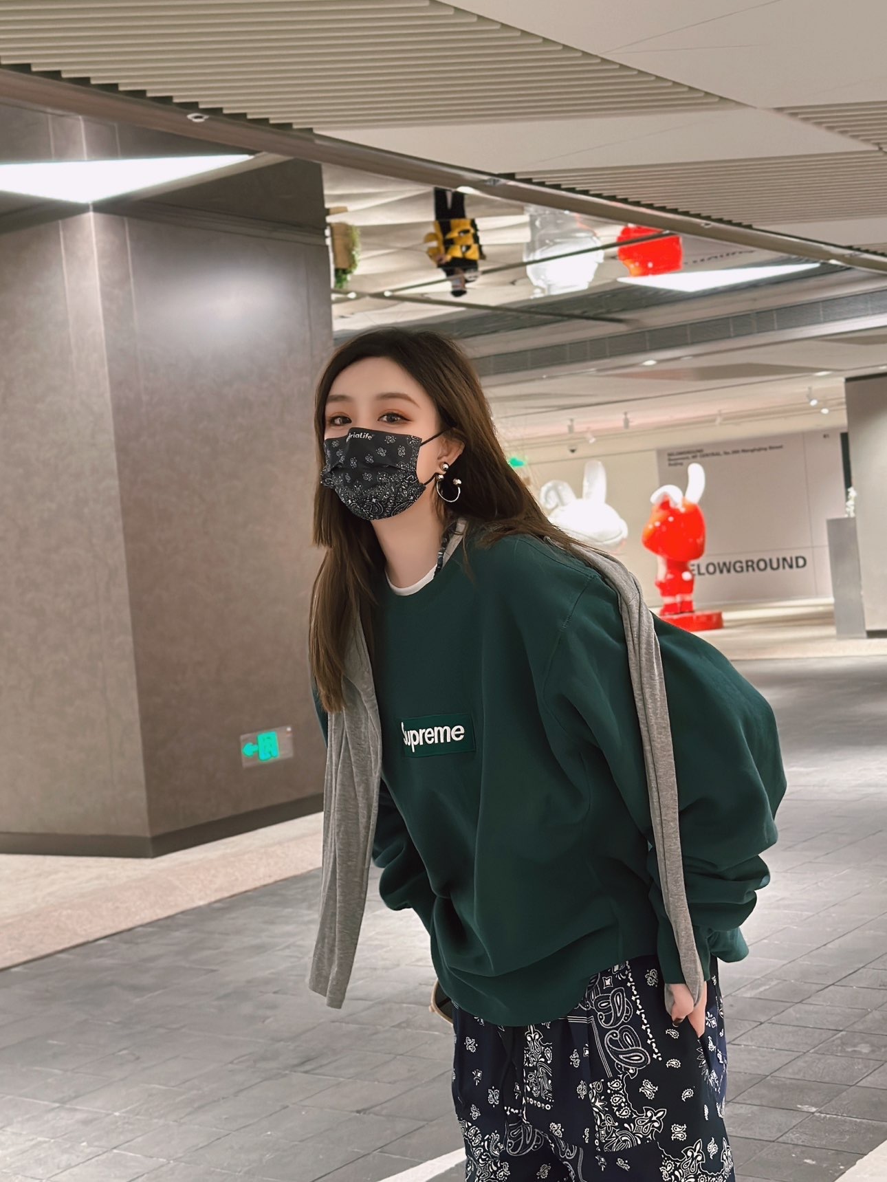 Supreme 18FW Box Logo Crewneck