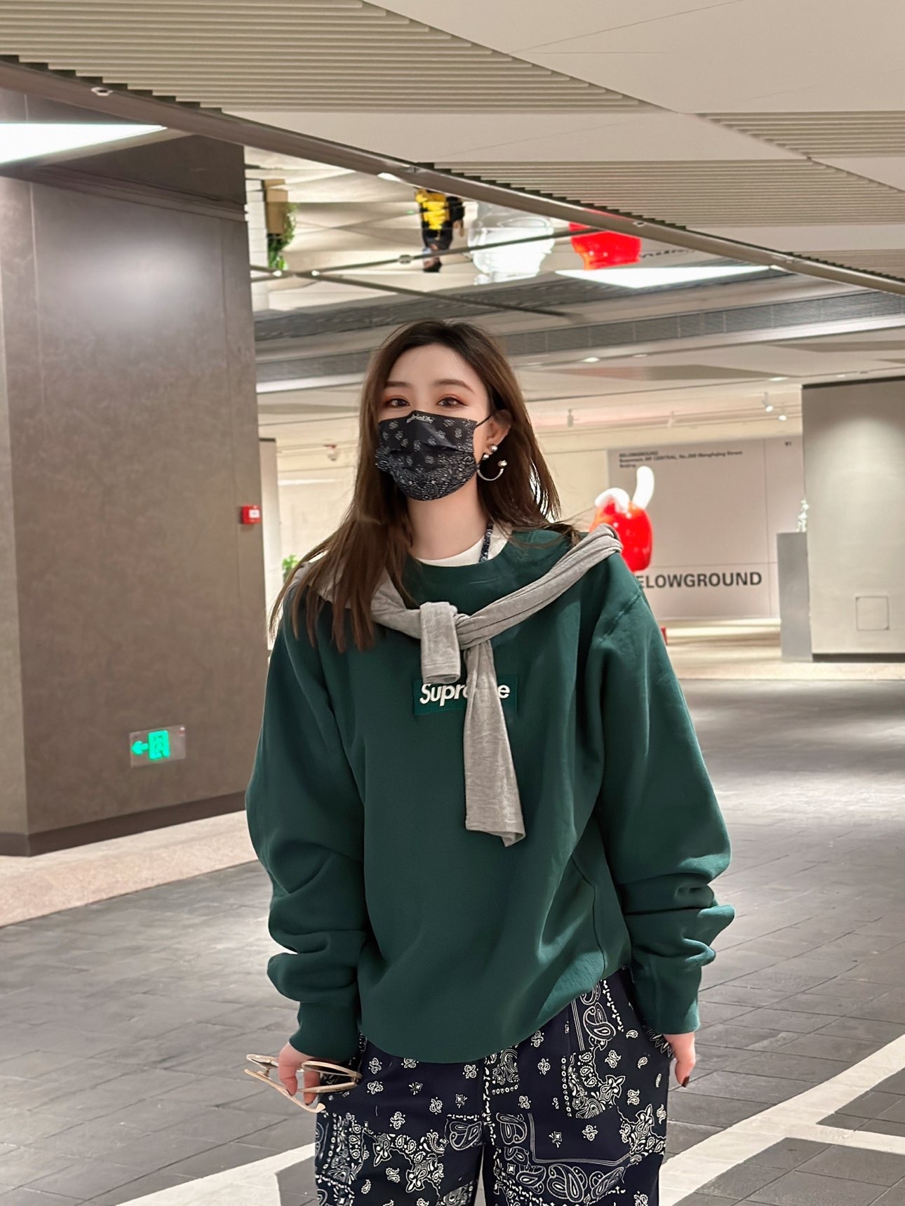 Supreme 18FW Box Logo Crewneck