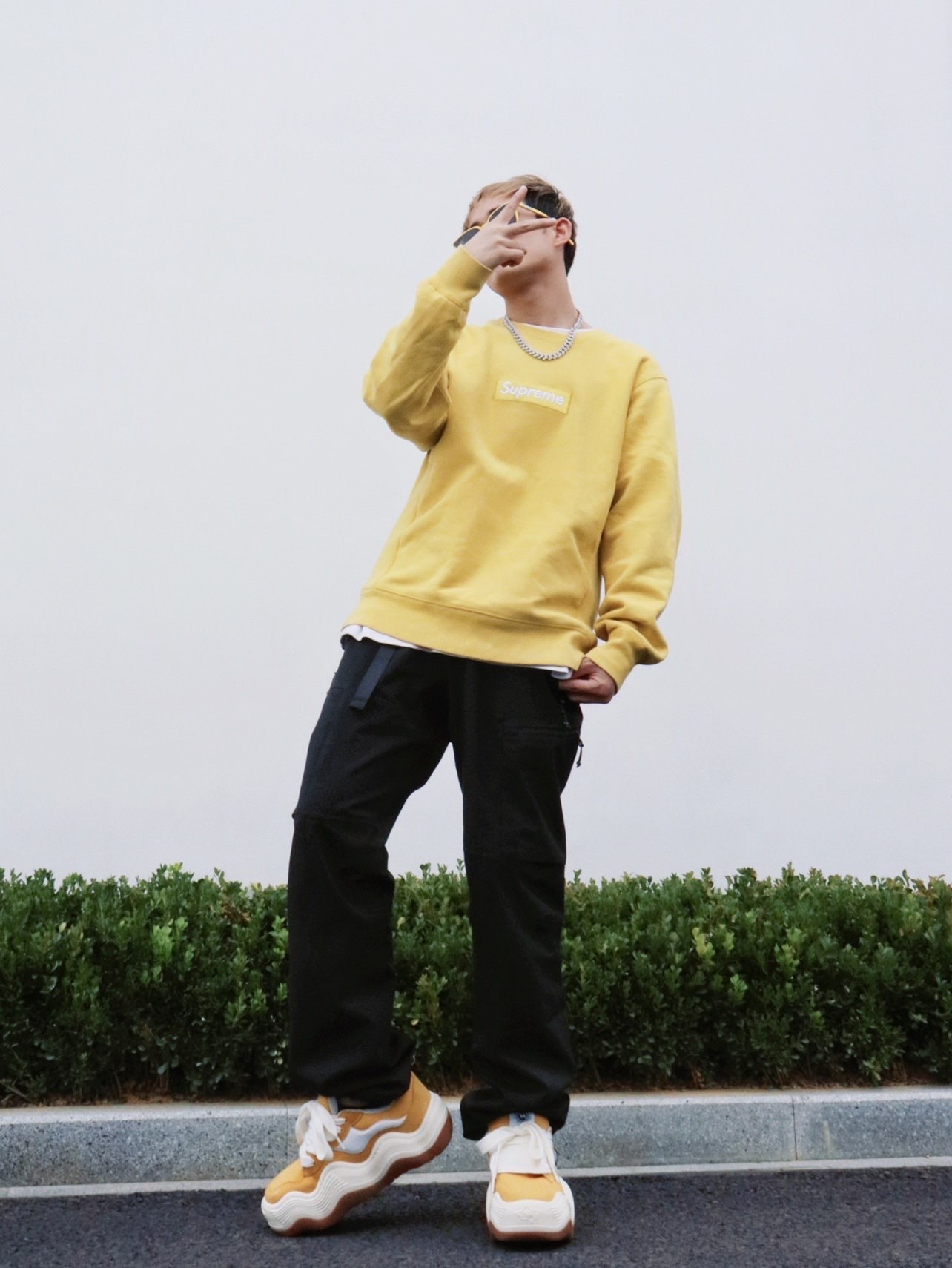 Supreme 18FW Box Logo Crewneck