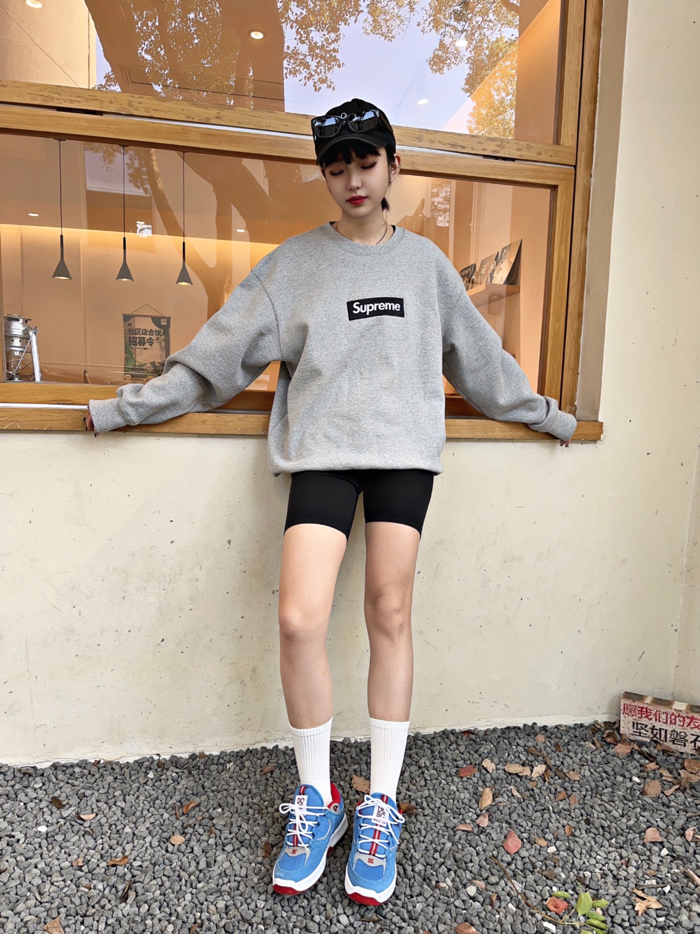 Supreme 22FW Box Logo Crewneck