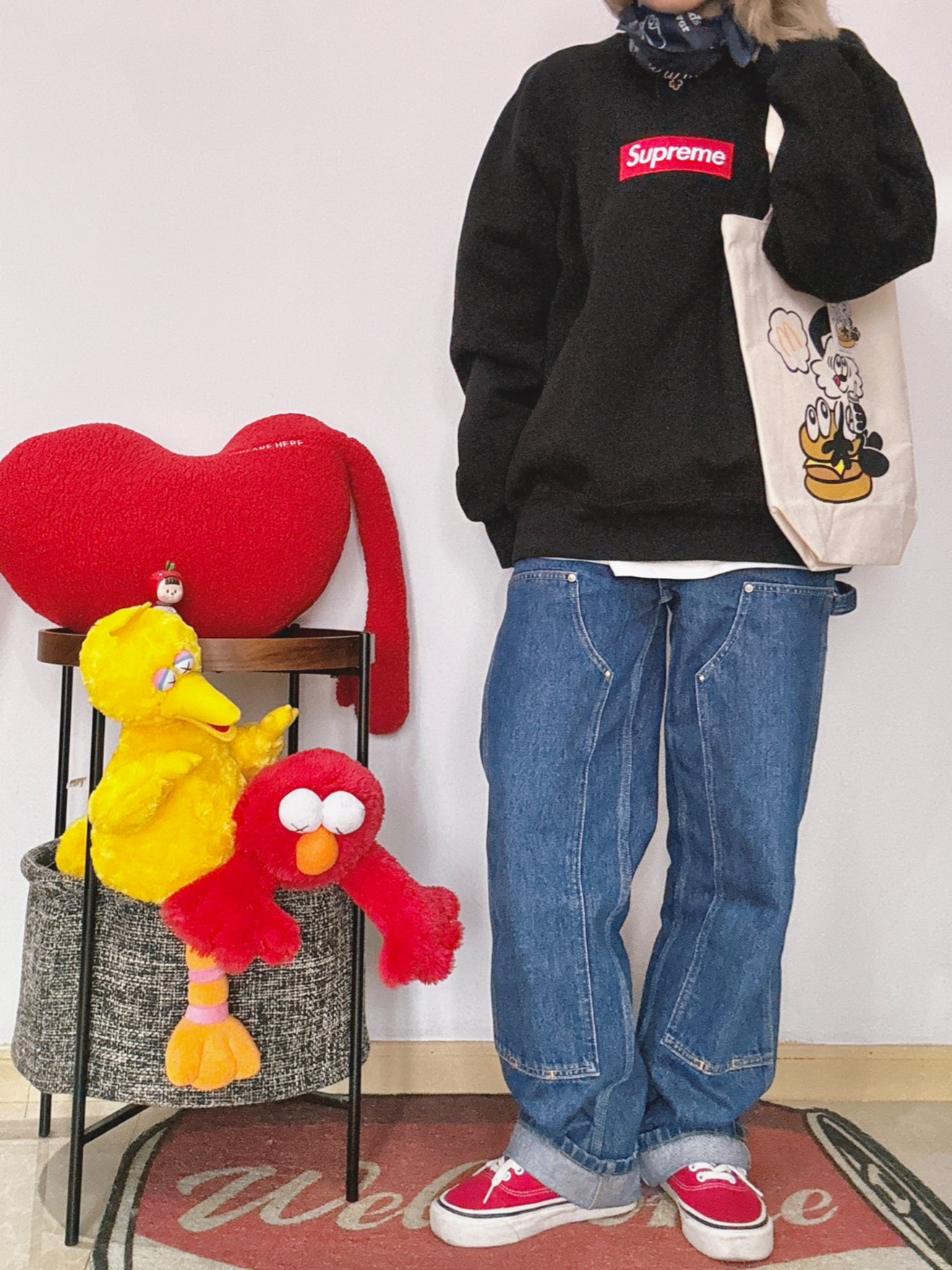 Supreme 22FW Box Logo Crewneck