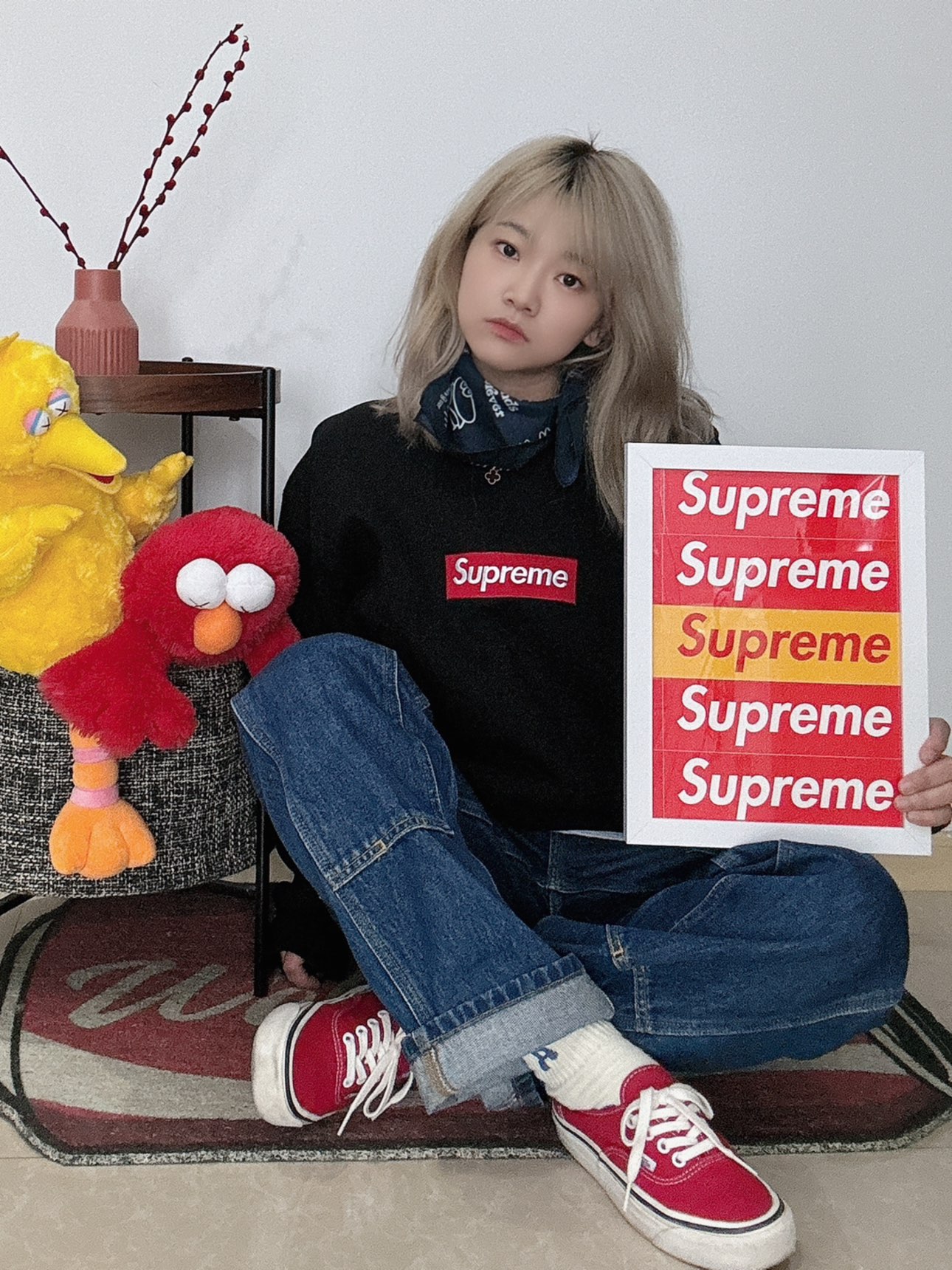Supreme 22FW Box Logo Crewneck