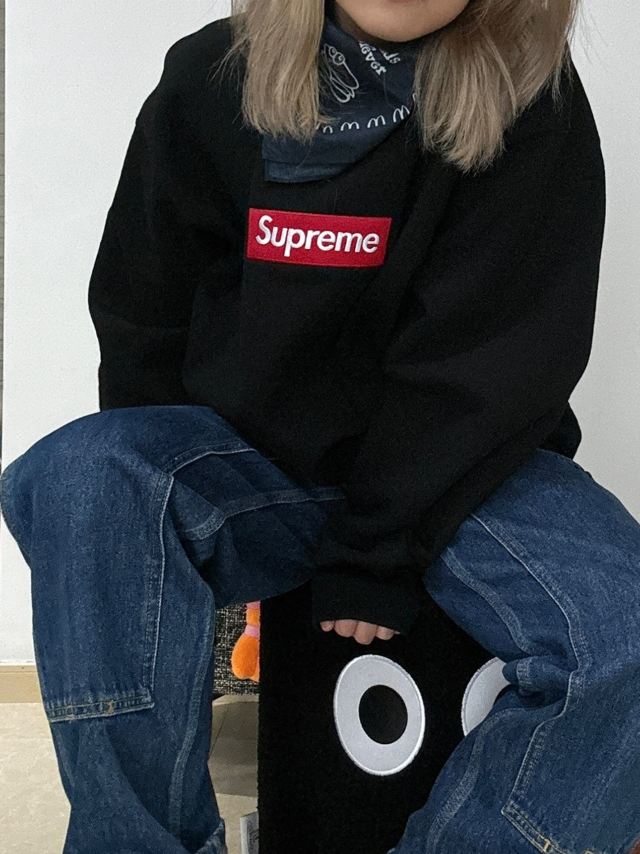 Supreme 22FW Box Logo Crewneck