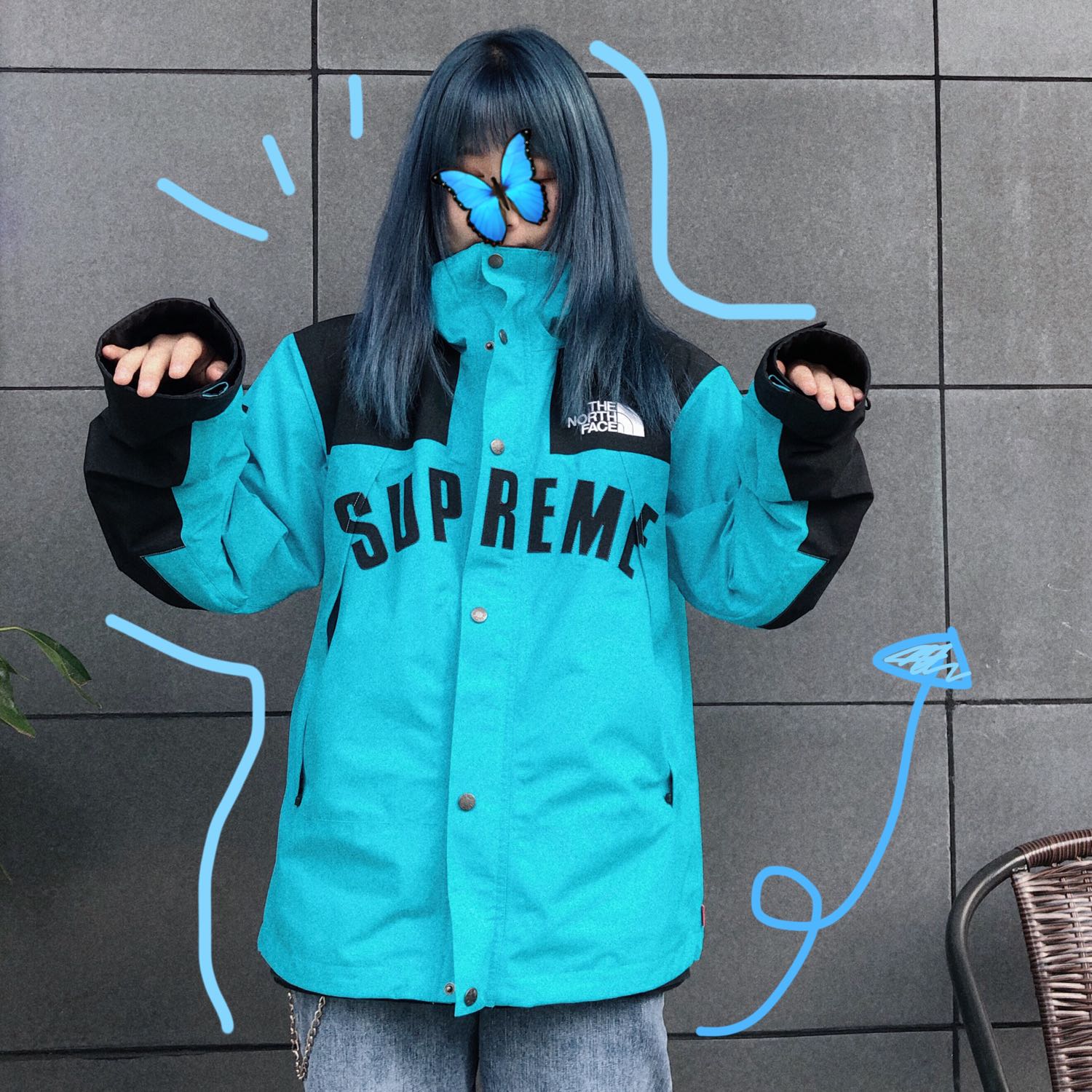 Supreme®/The North Face® Arc Logo Mountain Parka